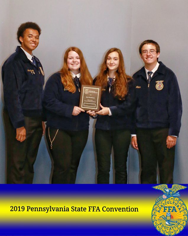 Floriculture First Place Team